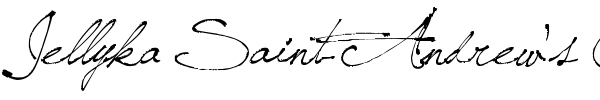 Jellyka Saint-Andrew's Queen font preview